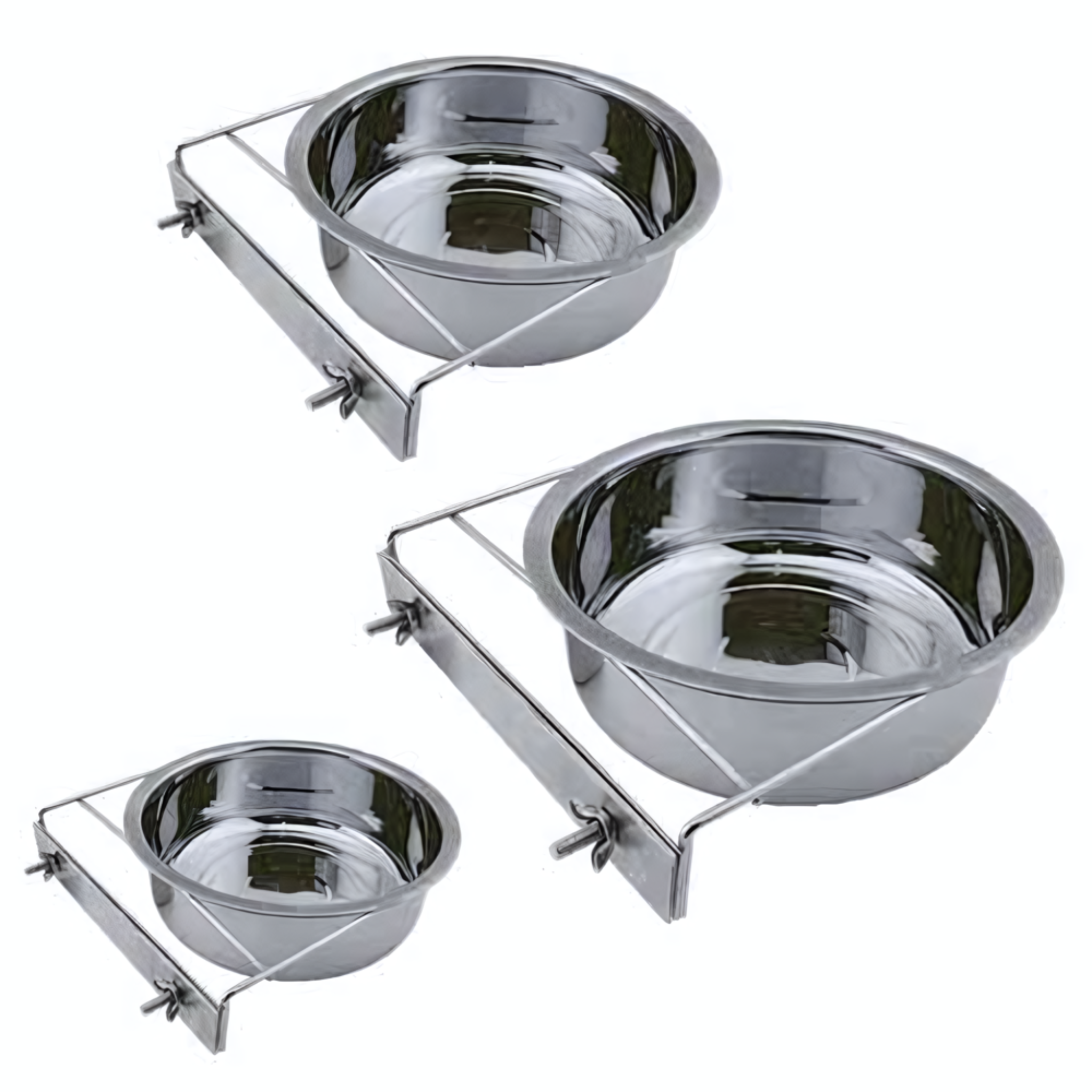 Stainless Steel Coop Cup Screw On- Multiple sizes