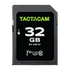 Tactacam REVEAL 32GB storage chip out of box close up front facing 