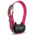 Garmin barklimiter dog collar with green light and pink strap