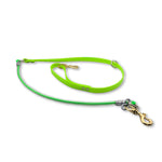 5ft Beta & Cable Lead with Floating Ring- Lime Green