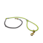 5ft Cable & Chain Leash- Yellow
