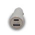 Cigarette charger port showing the plug in with the type C port and the USB port for the Garmin Alpha 300 Handheld and the TT25 Collar