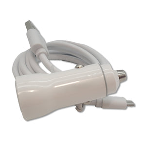 Car charger with a micro usb plugin for the  Garmin Alpha 200 handheld and the Garmin TT15 Collar