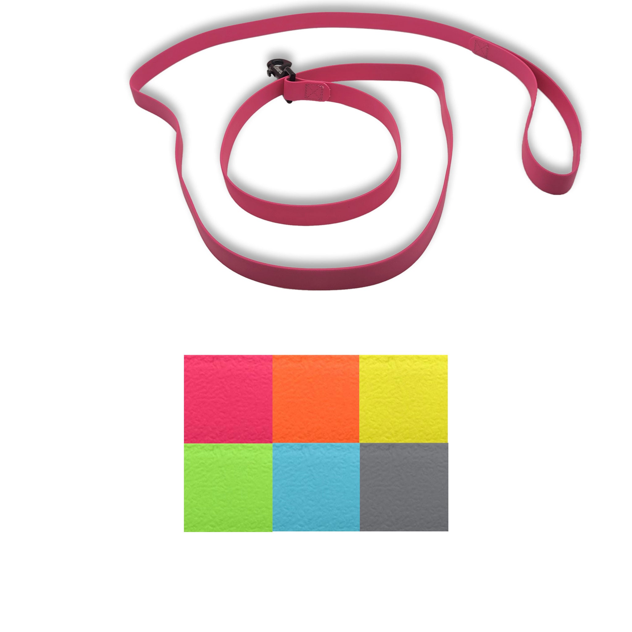 Soft, flexible, and waterproof 6 ft dog leash
