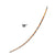 Reflective Antennas for Garmin Collars- 18" Reflective Orange