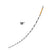Reflective Antennas for Garmin Collars- 18" Reflective White