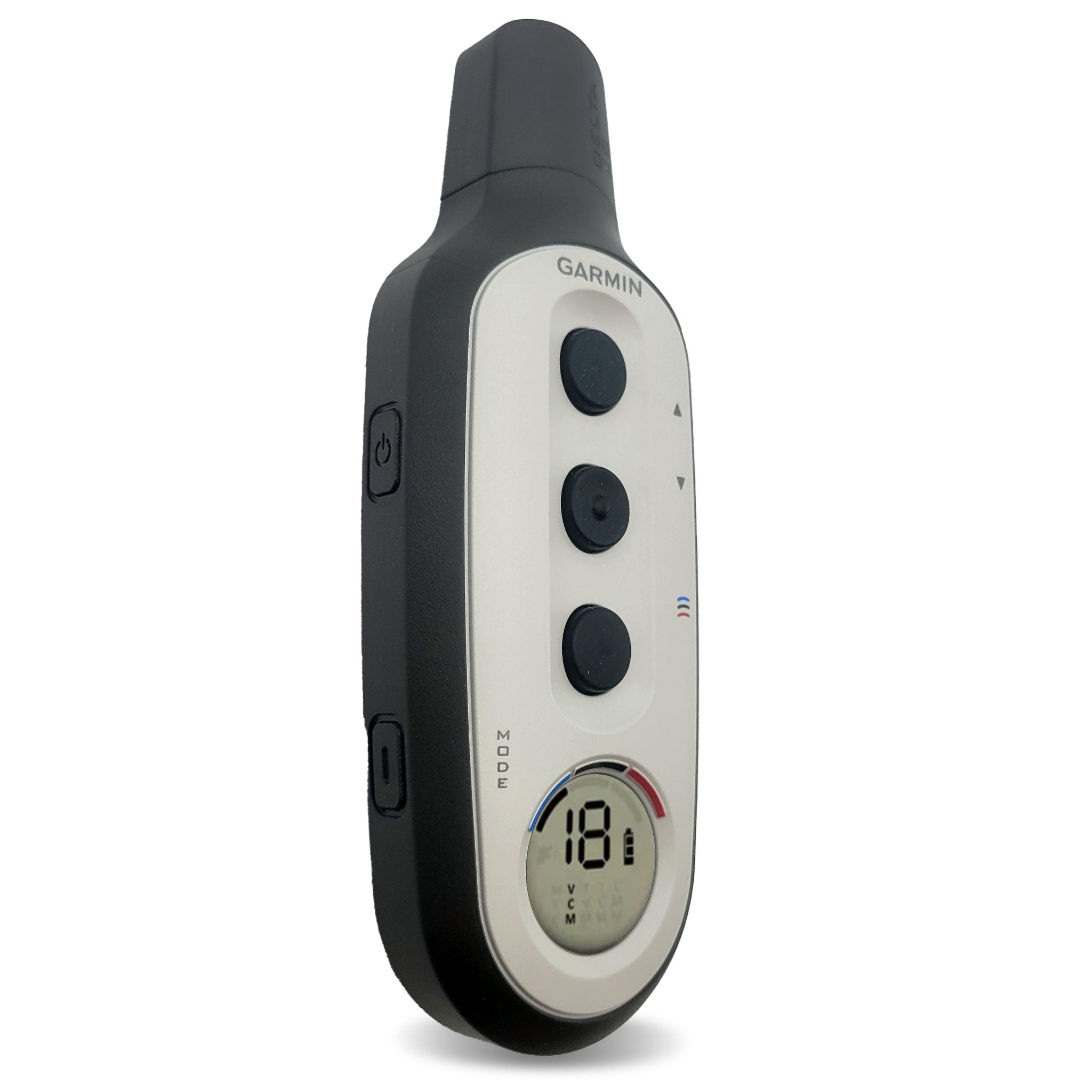 Garmin Delta XC handheld with view of power button
