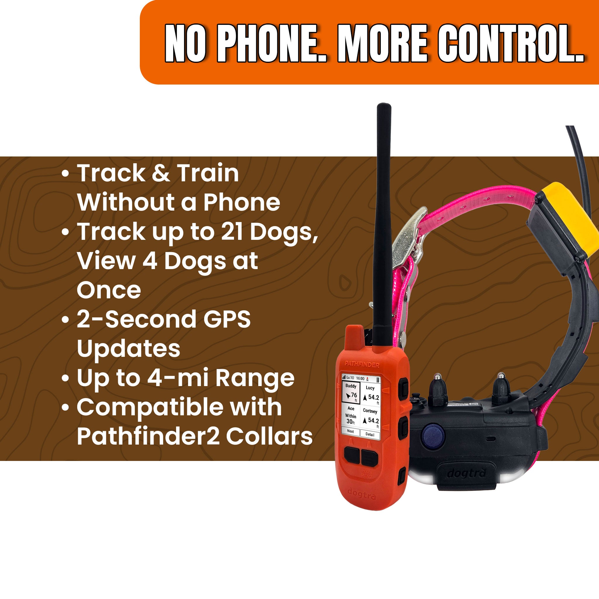 features on the Pathfinder2 mini Compass combo