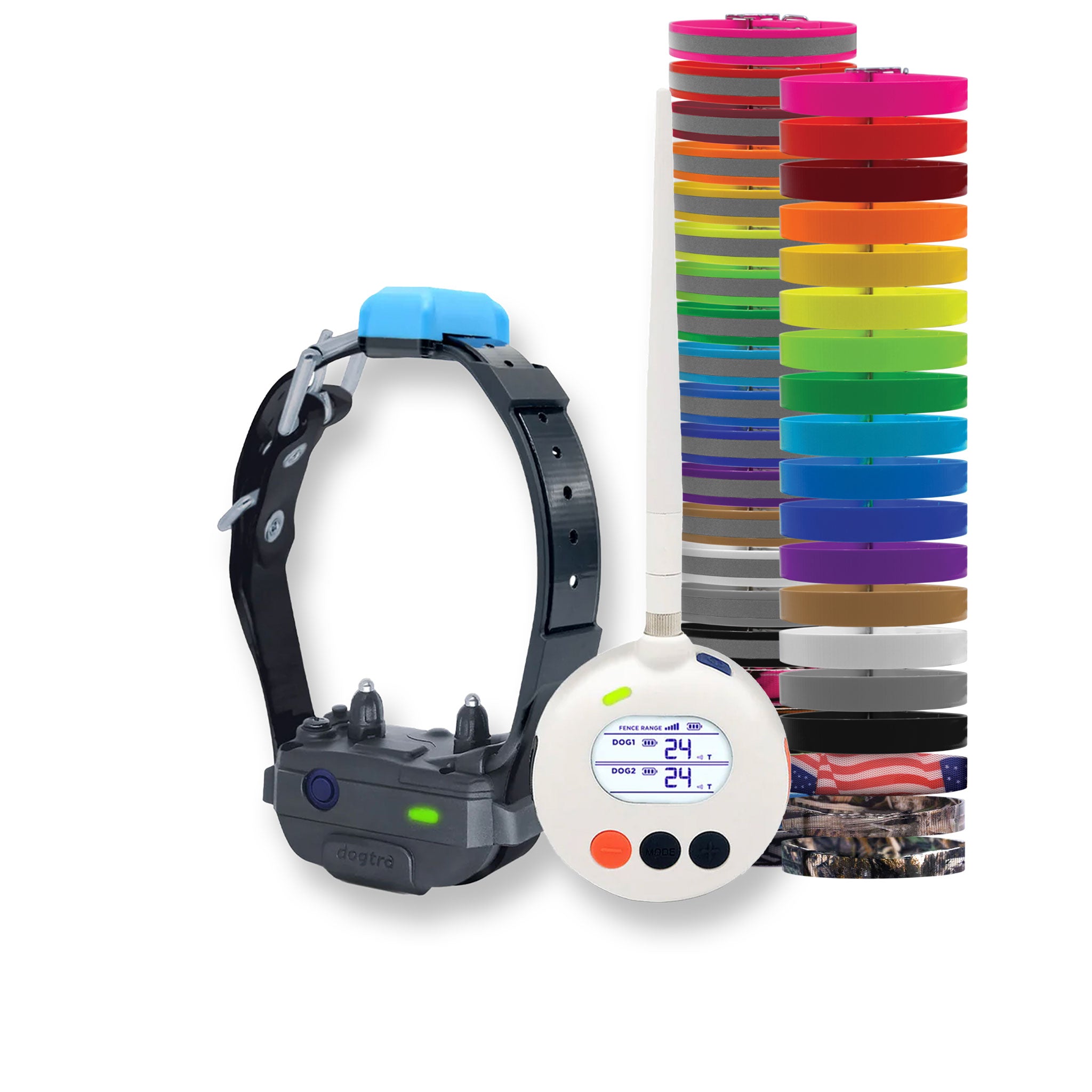 Dogtra Smart fence with custom collar strap