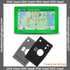 used Garmin DriveTrack 70 with green, gray and black protective squishy case