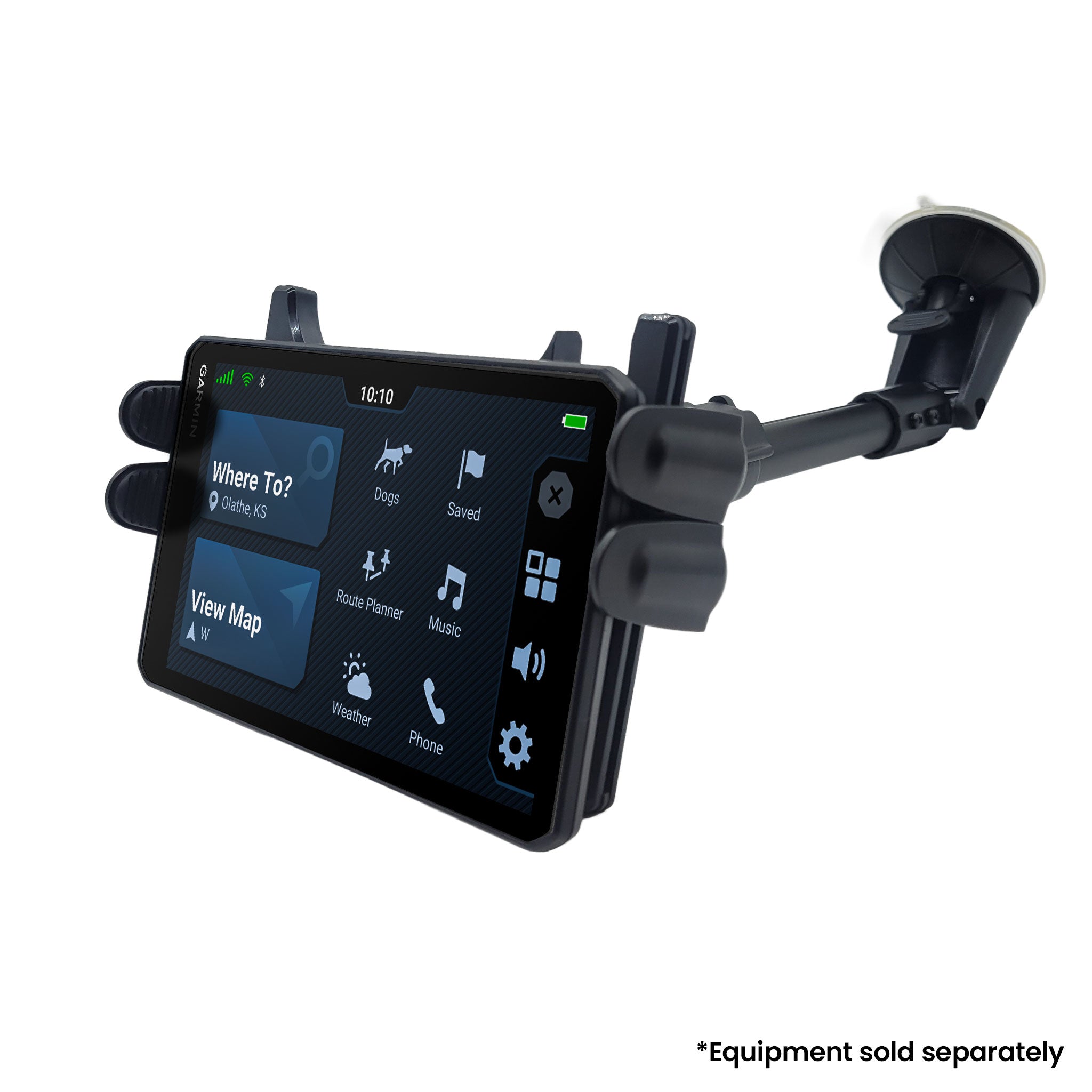 Long Arm Window Mount with Universal Mount for Garmin DriveTrack 70, 71 & 72