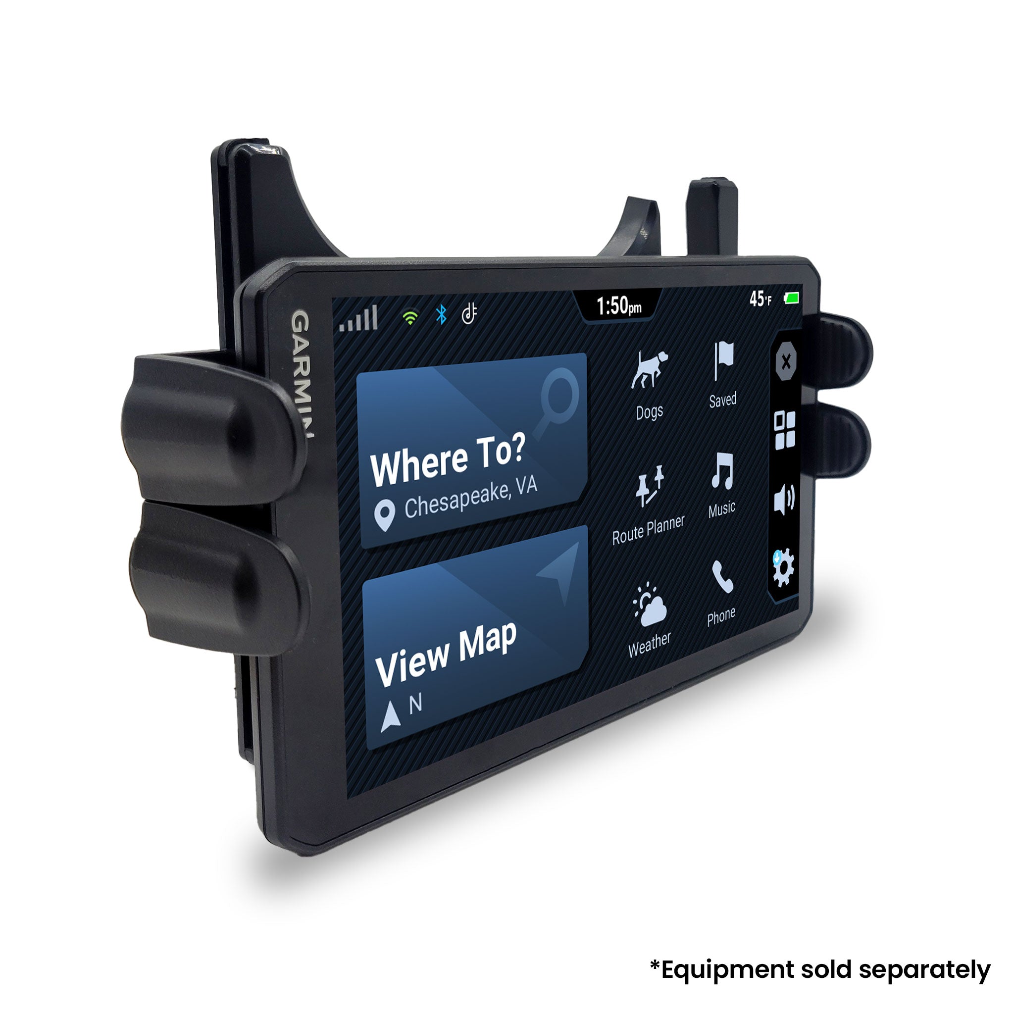 Garmin DriveTrack 72 on a Universal mount