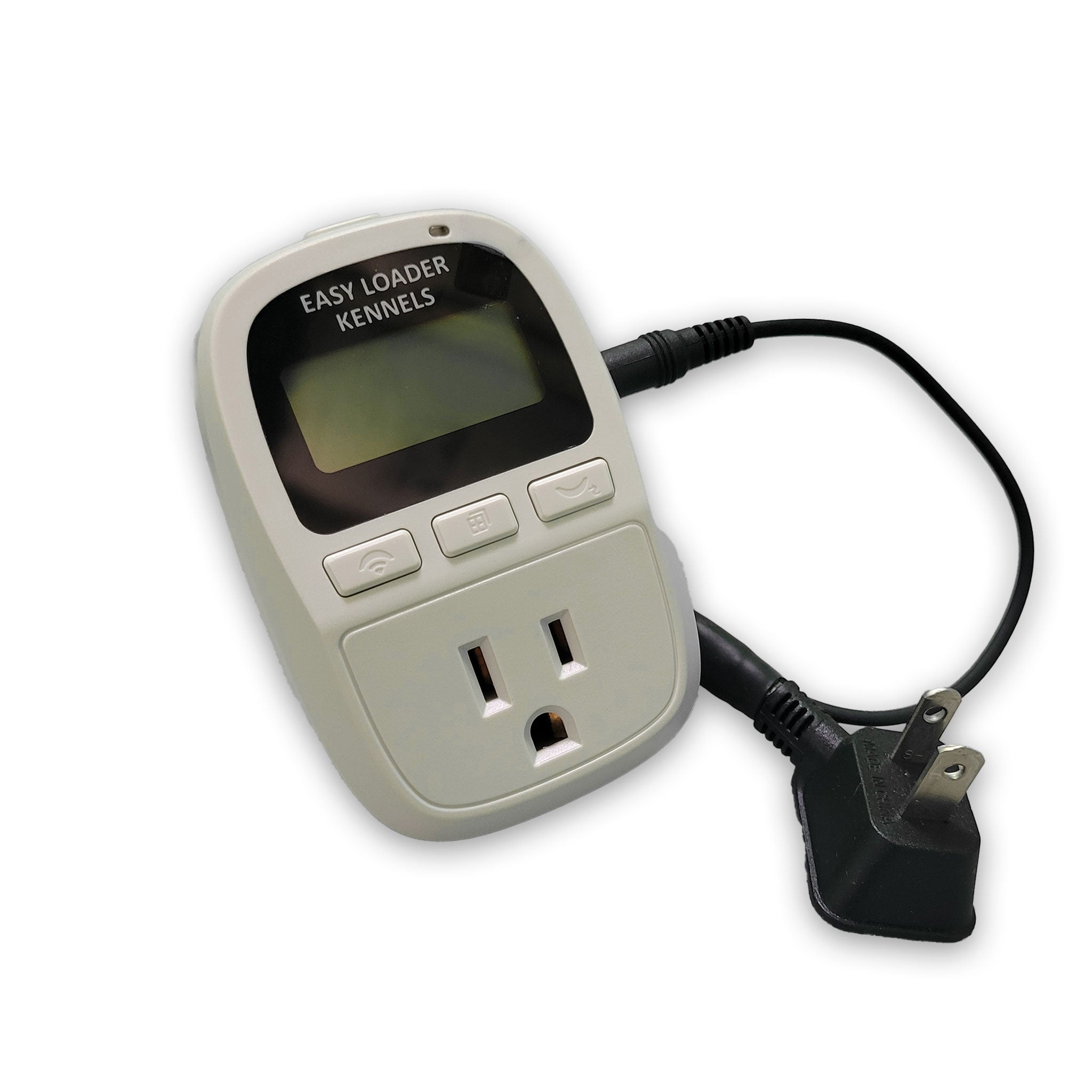 easy loader kennels temperature probe connected to cord for whelping nest