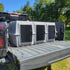 Easy Loader Triple Dog Crate Triple-Bay Truck Dog Kennel