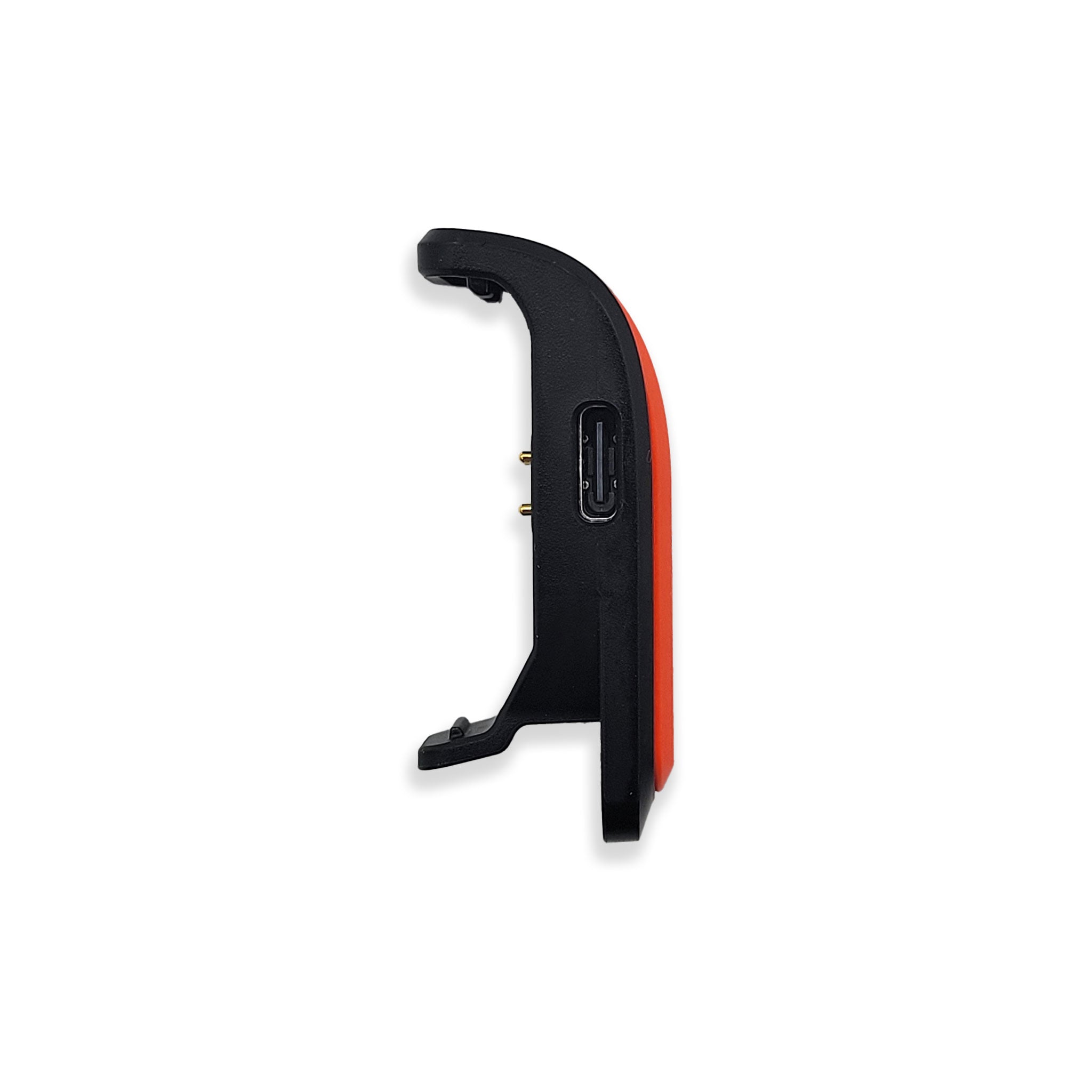 extended charging clip for Garmin TT25 and T20 collars side view