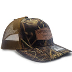 ODS Leather Patch Trucker Hats