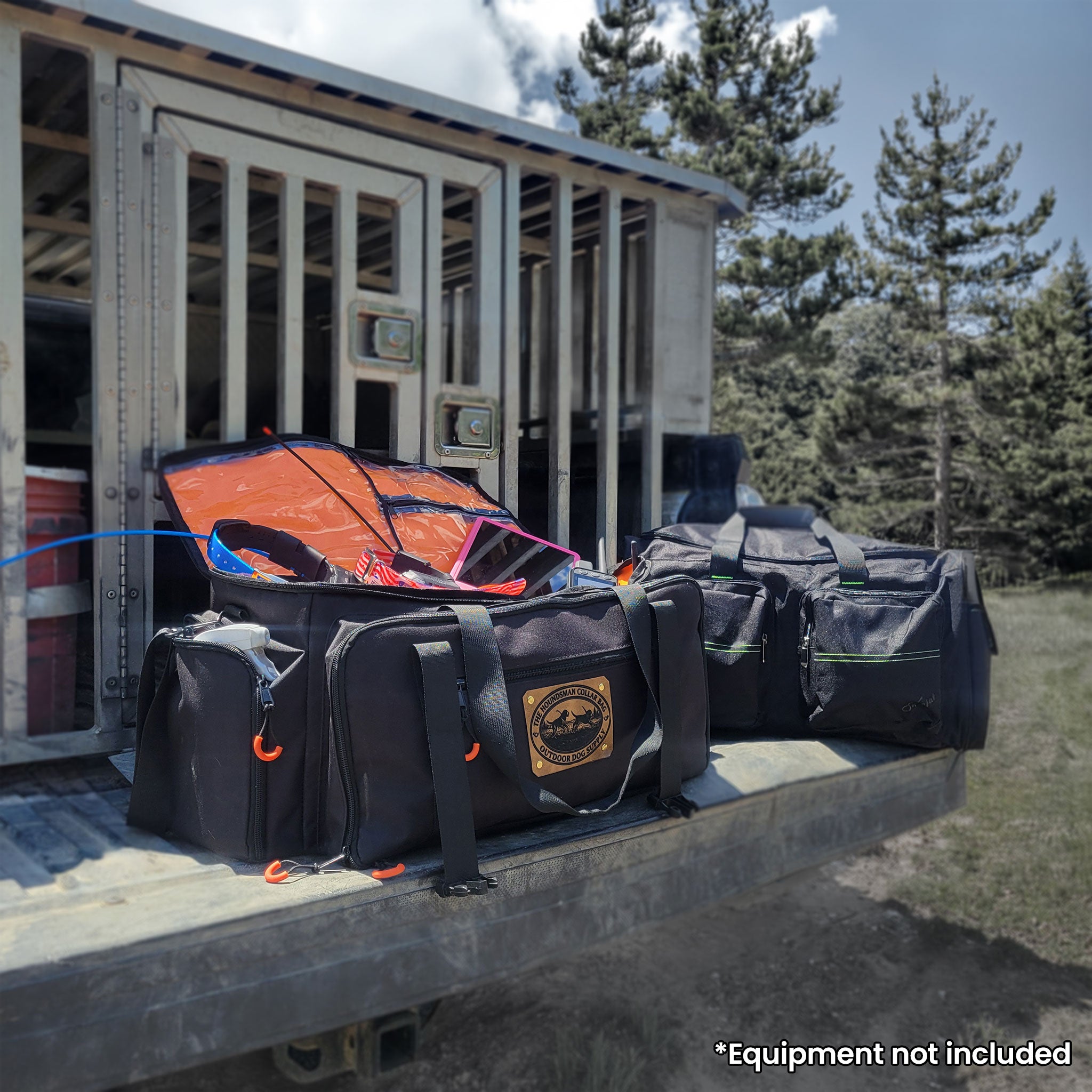 Houndsmen charging and travel bag for Garmin Equipment and hunting accessories