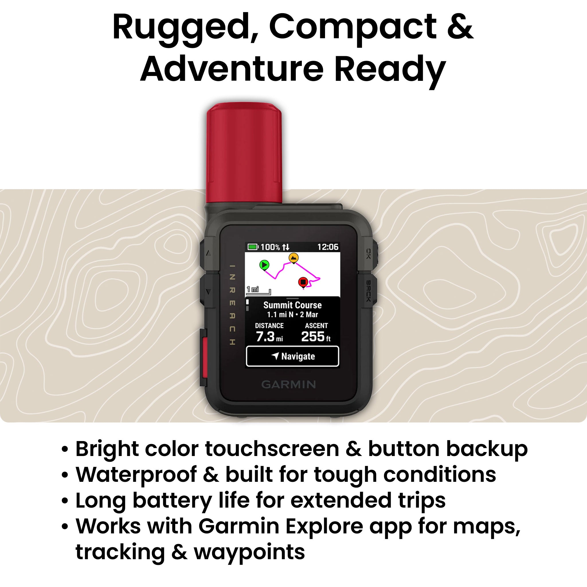 Garmin inReach® Mini 3 Plus navigation