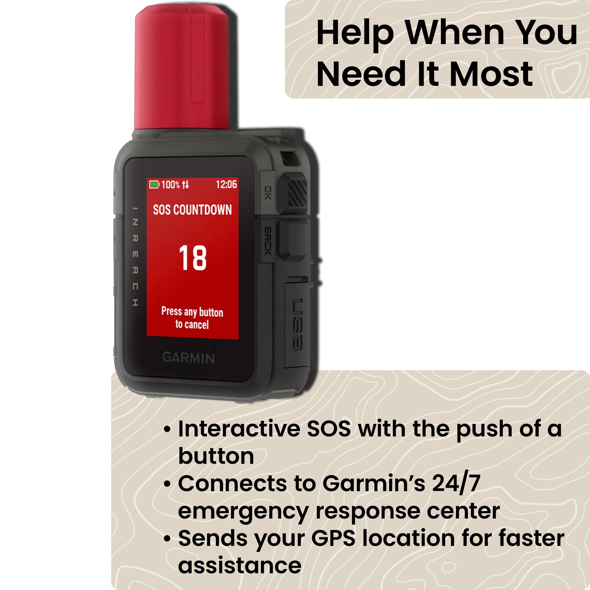 Garmin inReach® Mini 3 Plus SOS