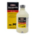 A 500 mL bottle of Durvet Ivermectin (ivermectin) 1% sterile solution for cattle and swine, shown next to its yellow and black retail box on a white background.