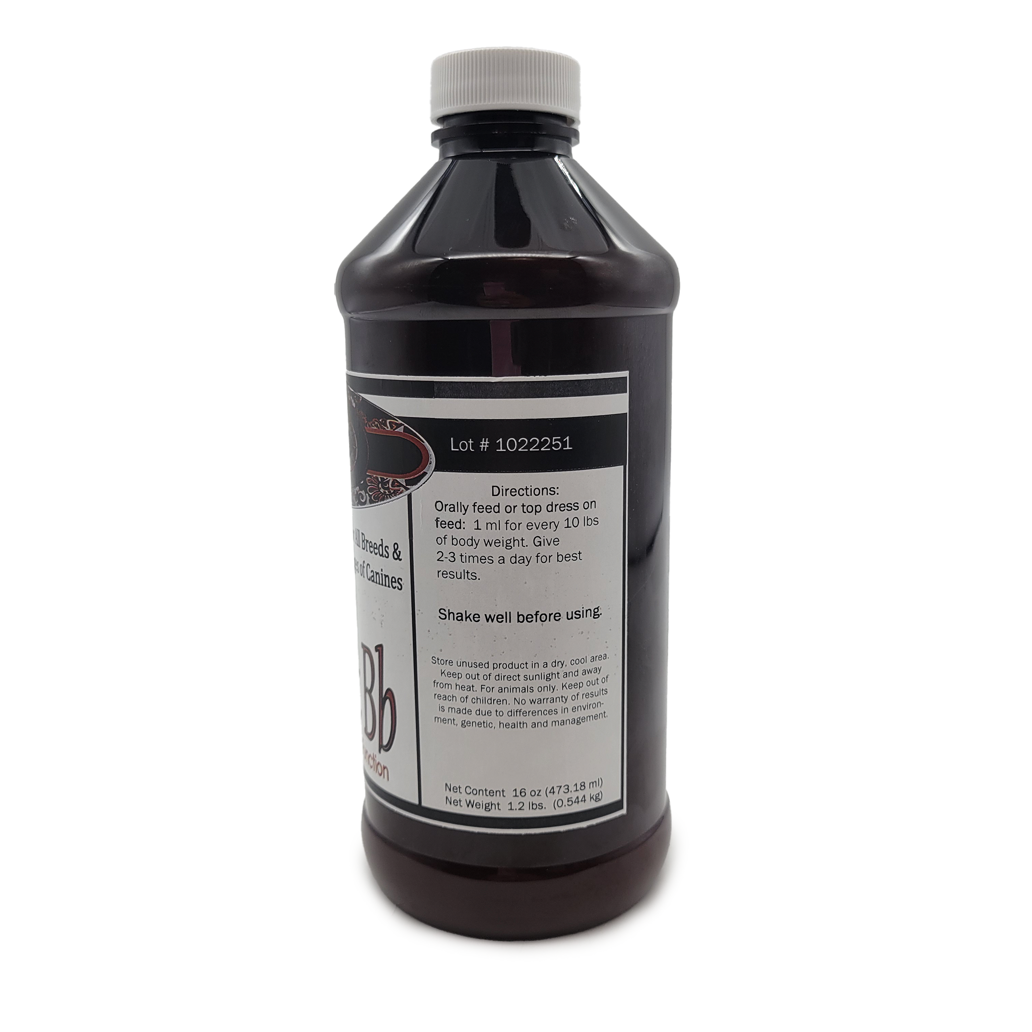 direction for K9 Re-Balance Bb Infection Fighter & Immune Support