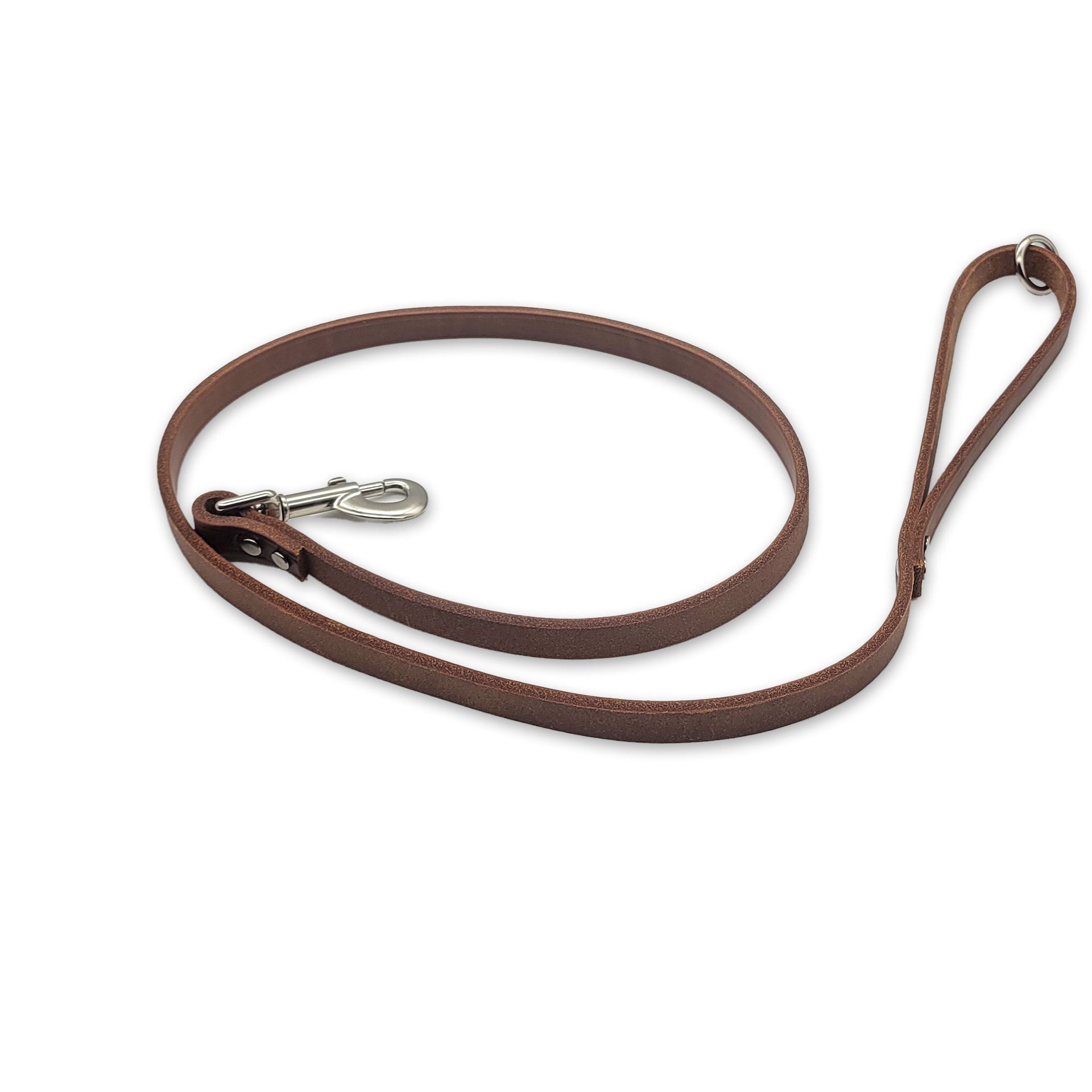 4 ft Leather Leash – Outdoor Dog Supply