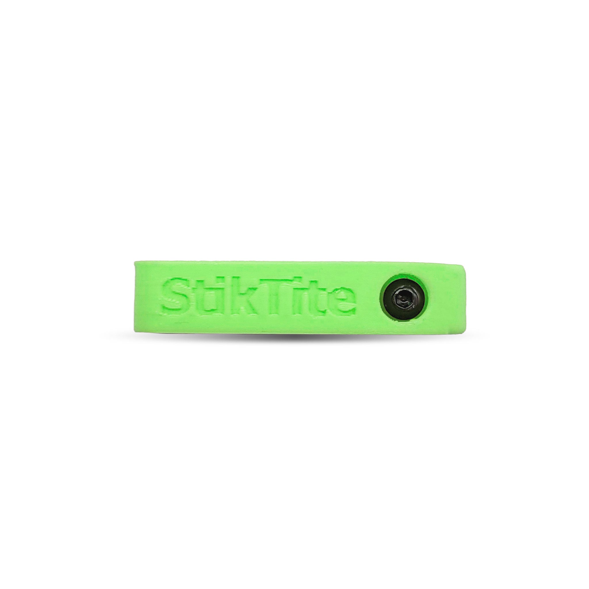 Lester's Stiktite Double Stack Collar Strap Holder 1" lime green