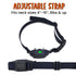 PetSafe NanoBark collar with adjustable nylon strap fits 4"-15" neck and 8lbs and up
