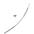 Reflective Red white and blue antenna for Garmin Tracking collars 18 inches long