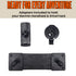 Black mounting adapter kit for Garmin Handheld and DriveTrack