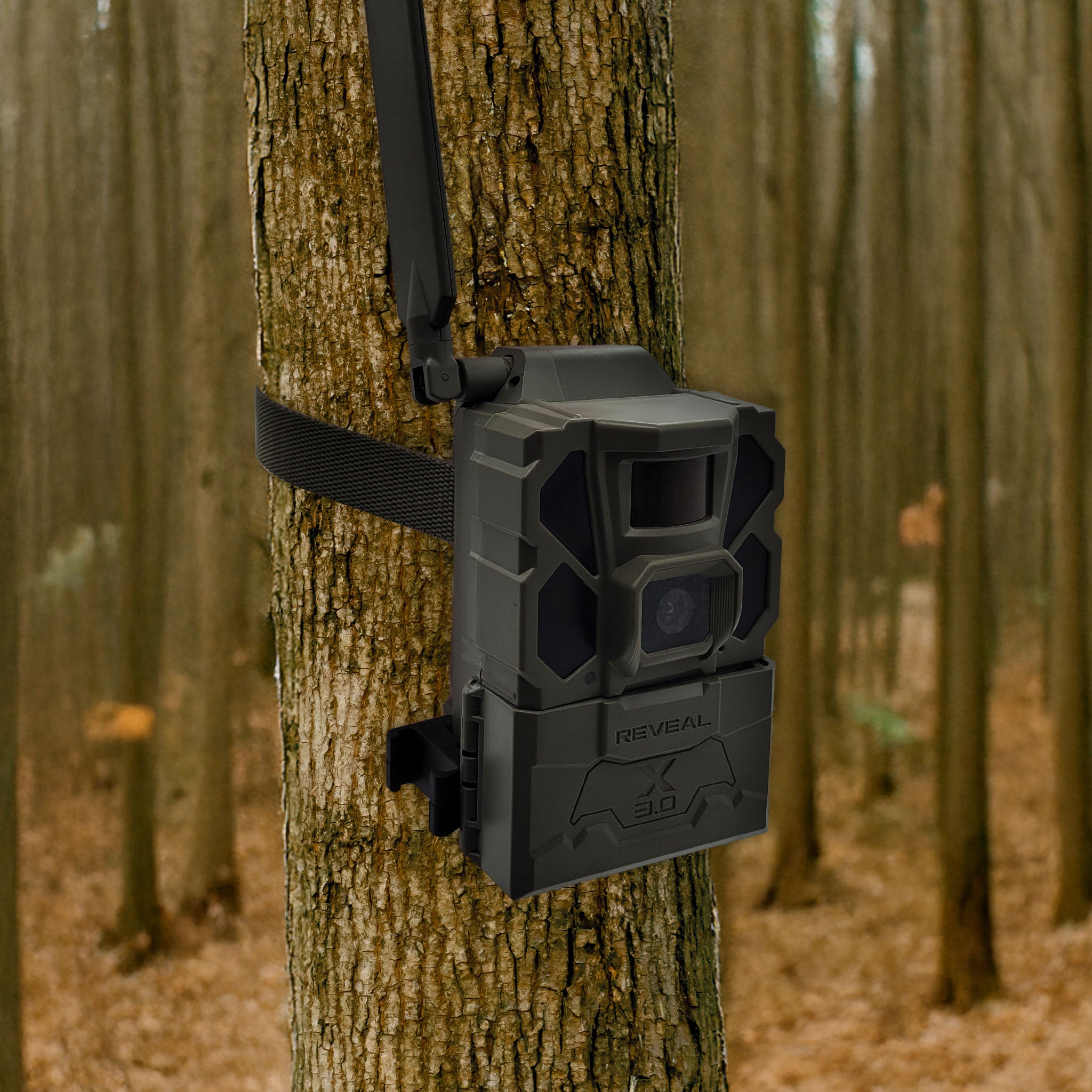 Tactacam REVEAL X 3.0 Cellular Trail & Game Camera on tree