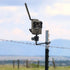 Tactacam REVEAL T-Post Camera Mount on a t post with reveal ultra camera 