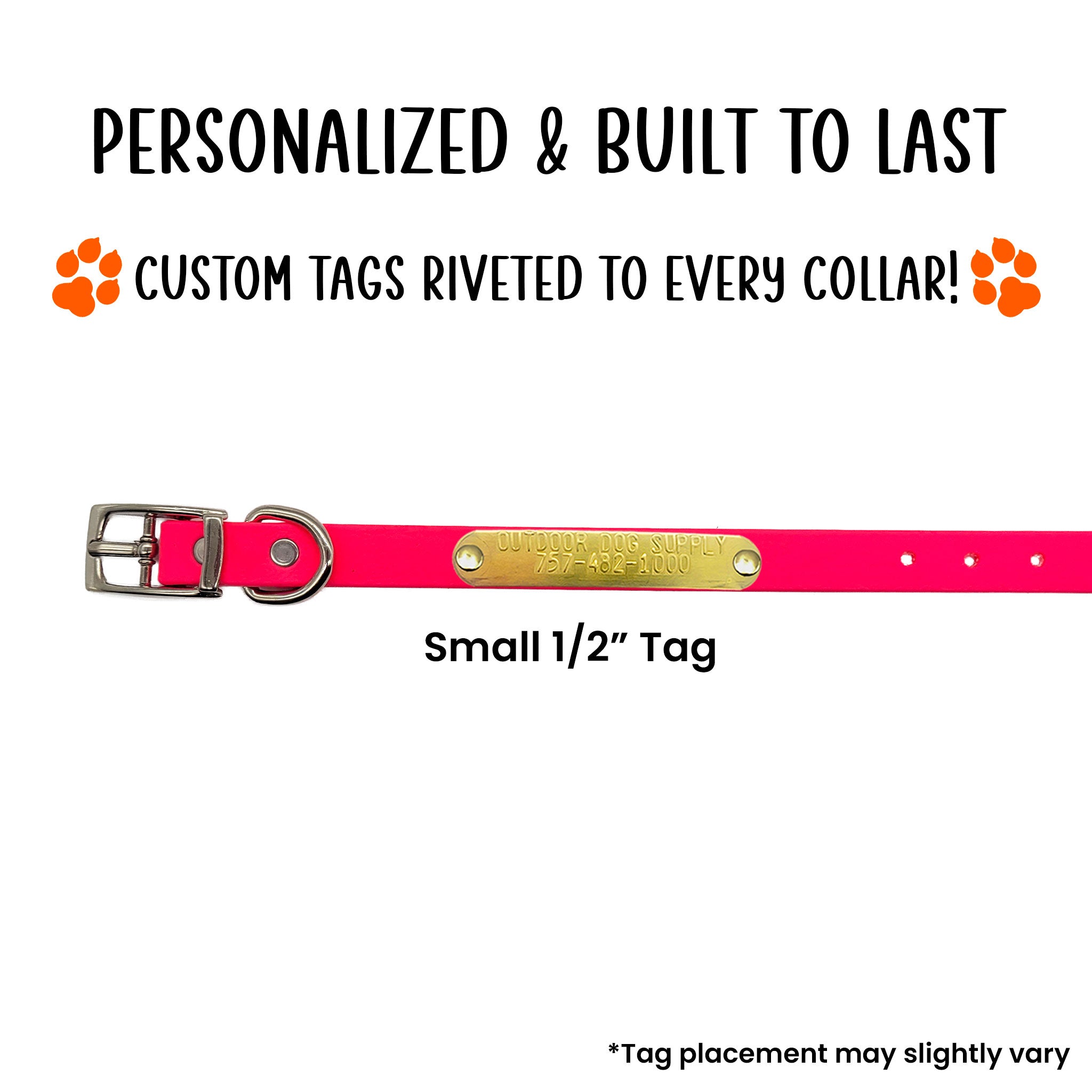 1/2" SoftFlex Beta D Ring Small Dog & Puppy Collar