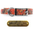 3/4" Pattern Premium Glow Tuff D Ring Dog Collar