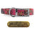 3/4" Pattern Premium Glow Tuff D Ring Dog Collar