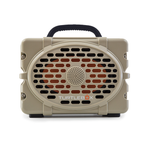 Turtlebox Original Gen 3 Rugged Portable Outdoor Speaker tan with black handle
