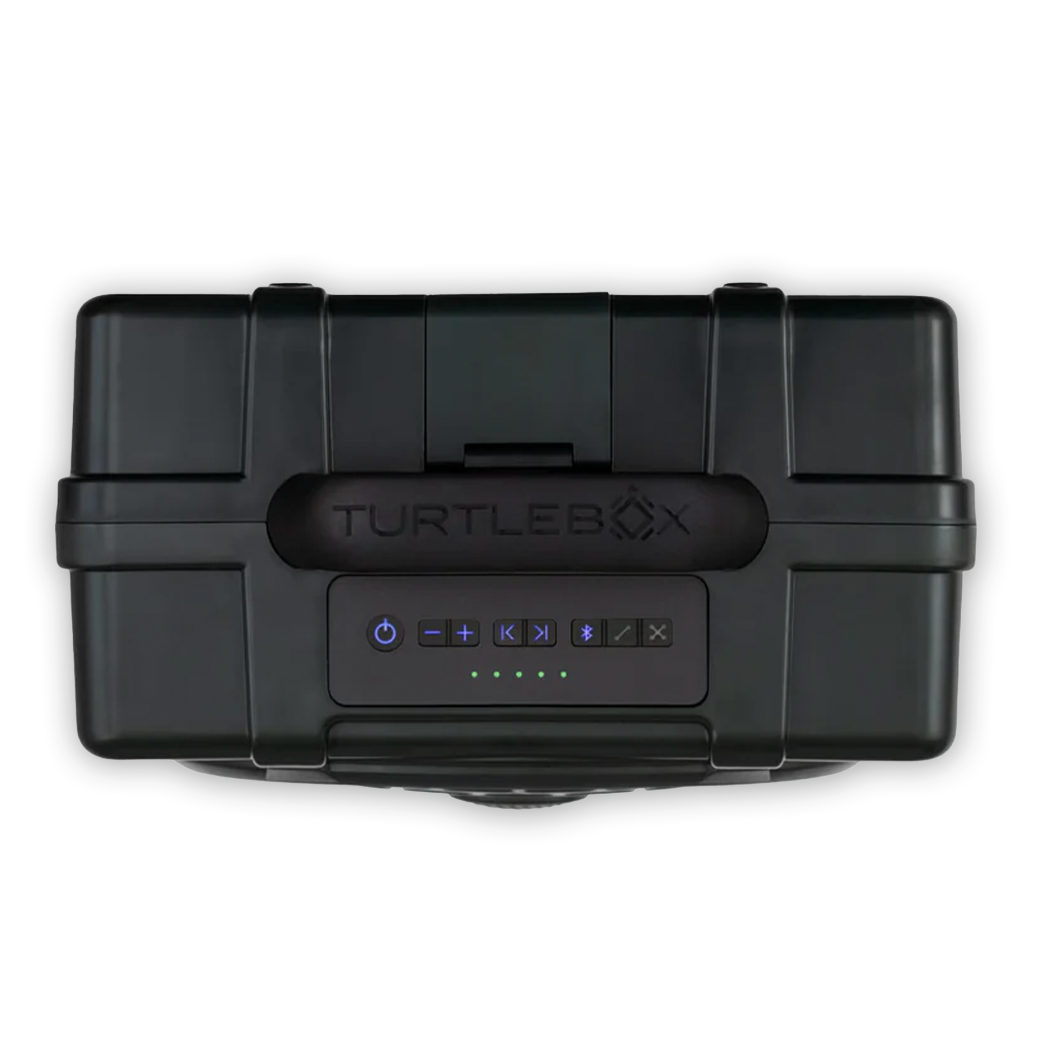 Turtlebox Original Gen 3 Rugged Portable Outdoor Speaker top view of buttons