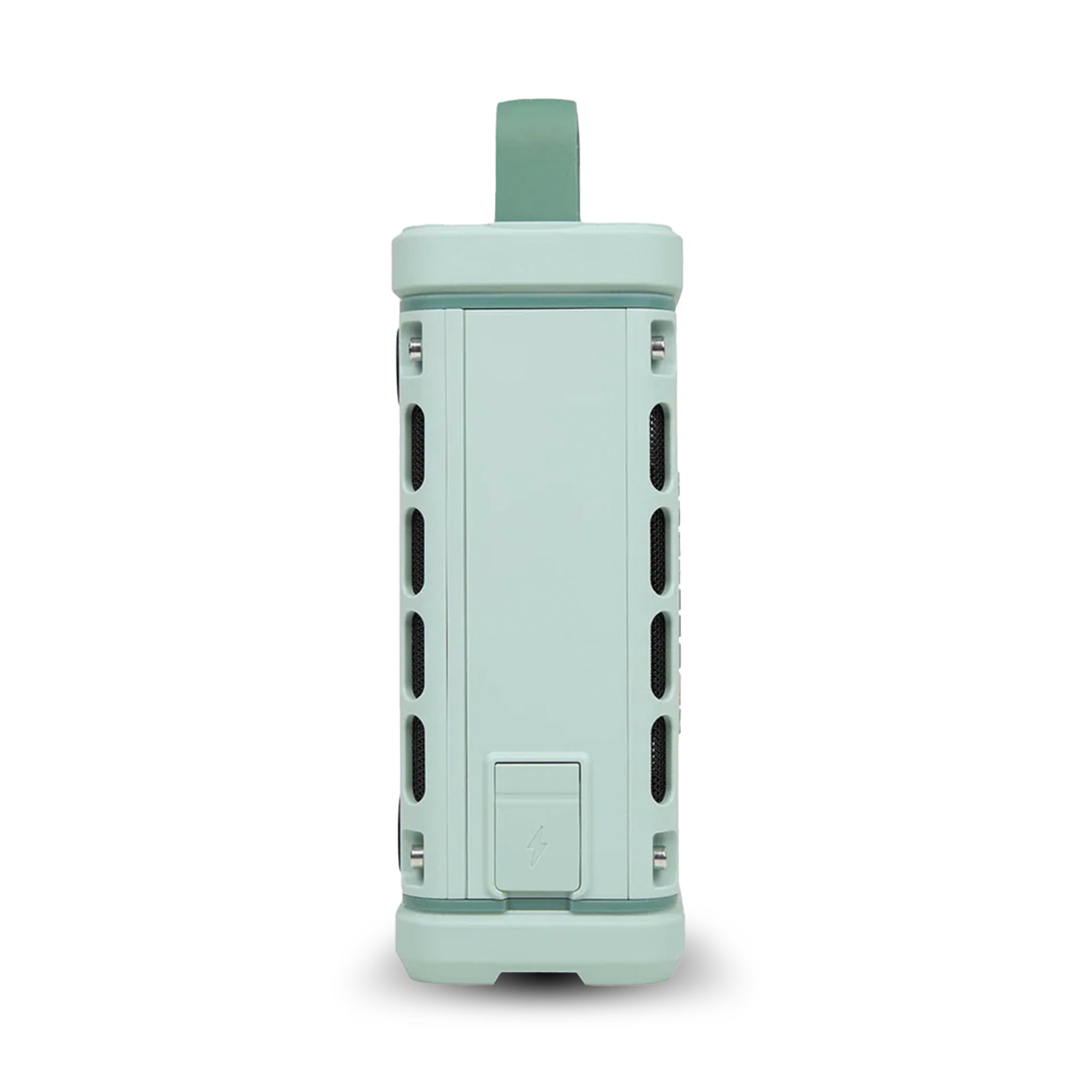 USB waterproof charging port on Turtlebox Ranger Rugged Portable Outdoor Speaker