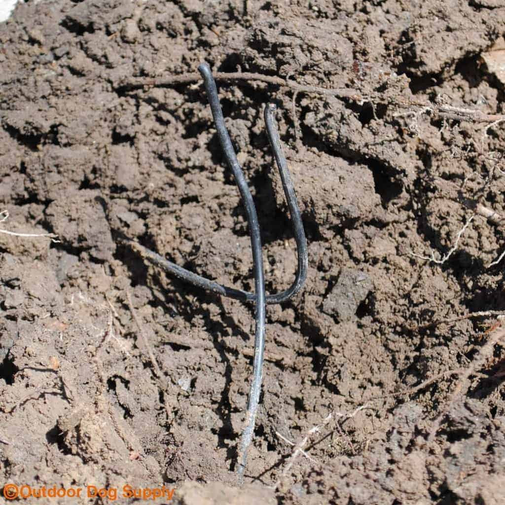 Break Finder Kit Install wire in ground and dirt