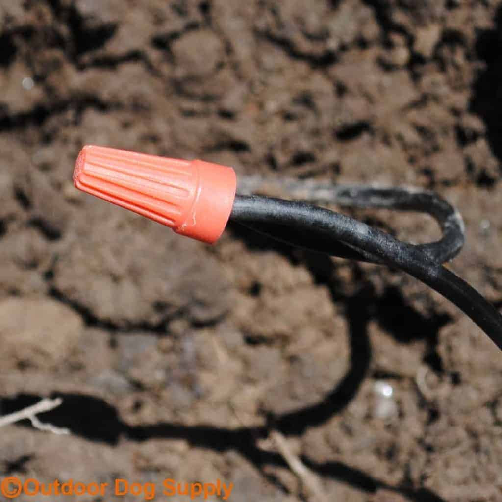 Break Finder Kit Install Splice Kit in ground wire spliced fixed and capped