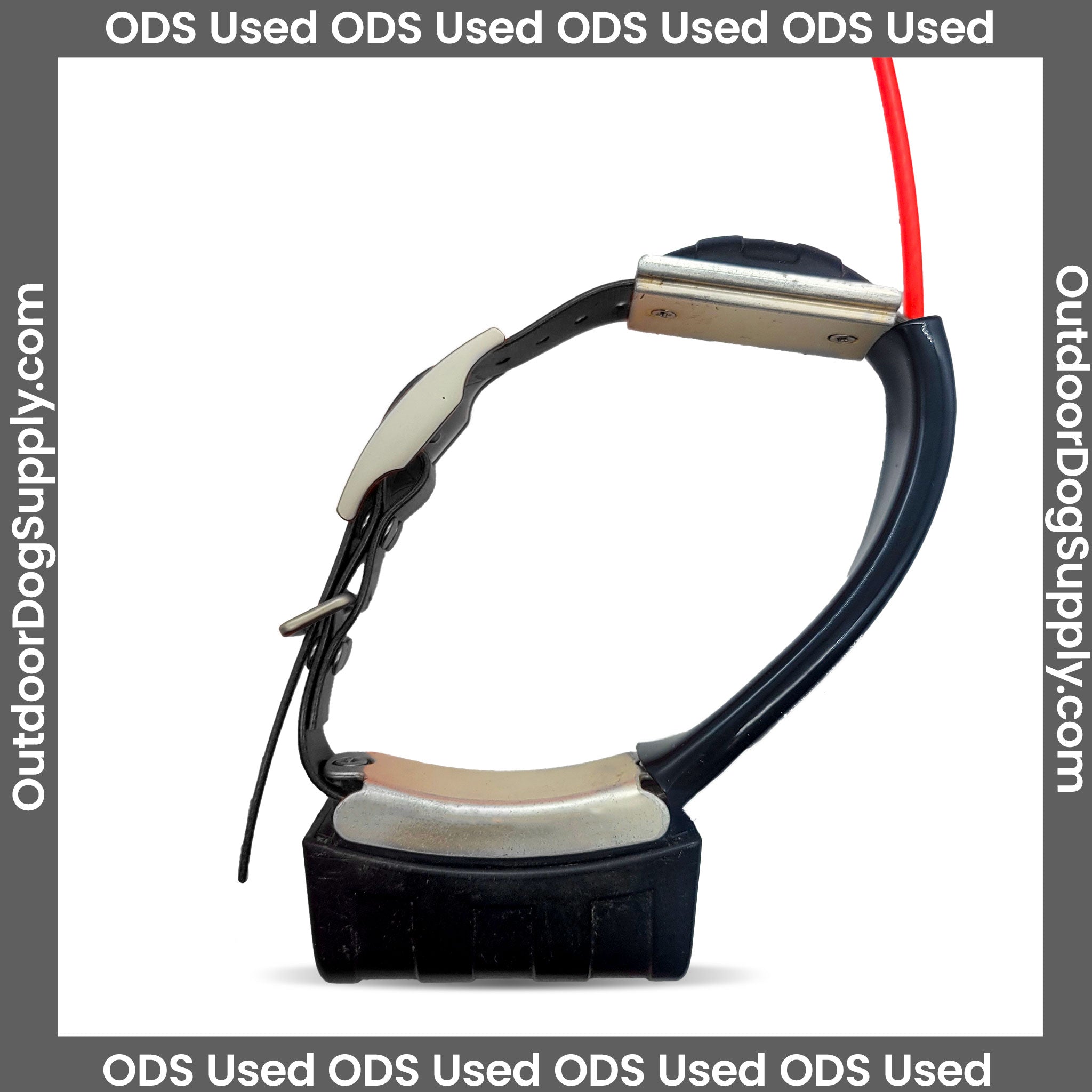 used garmin dc30 collar on black strap