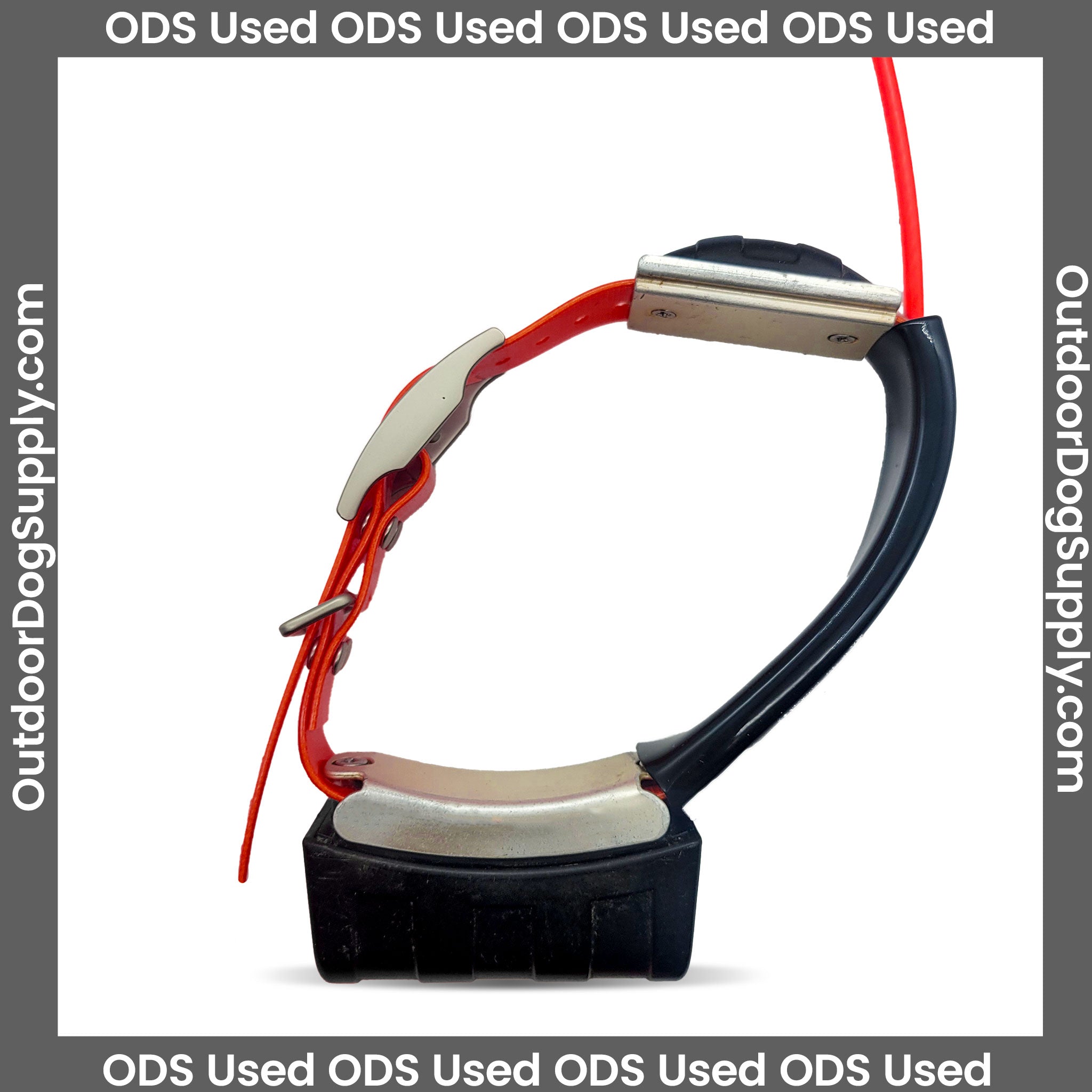 used garmin dc30 collar on red strap