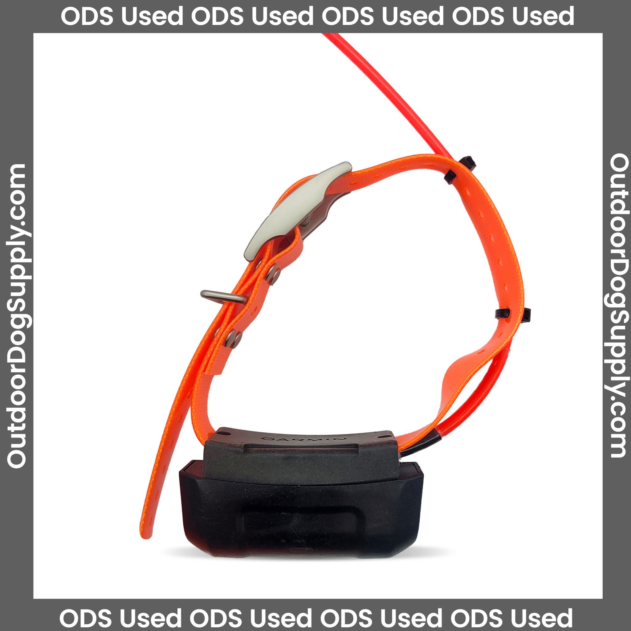 used garmin dc40 collar on orange strap