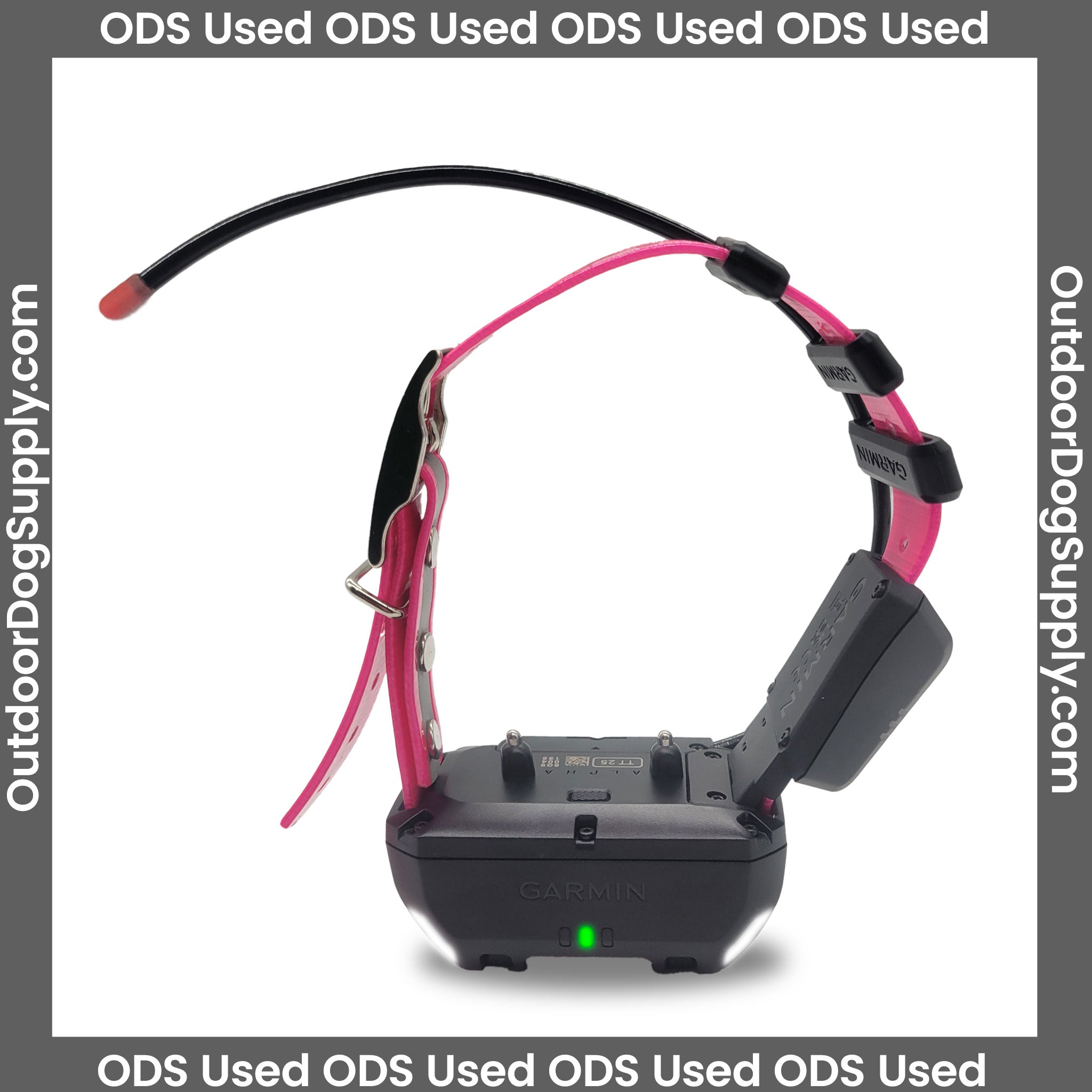 Garmin Alpha TT25 MINI Tracking Training Collars with New Basic Strap and Antenna - Used