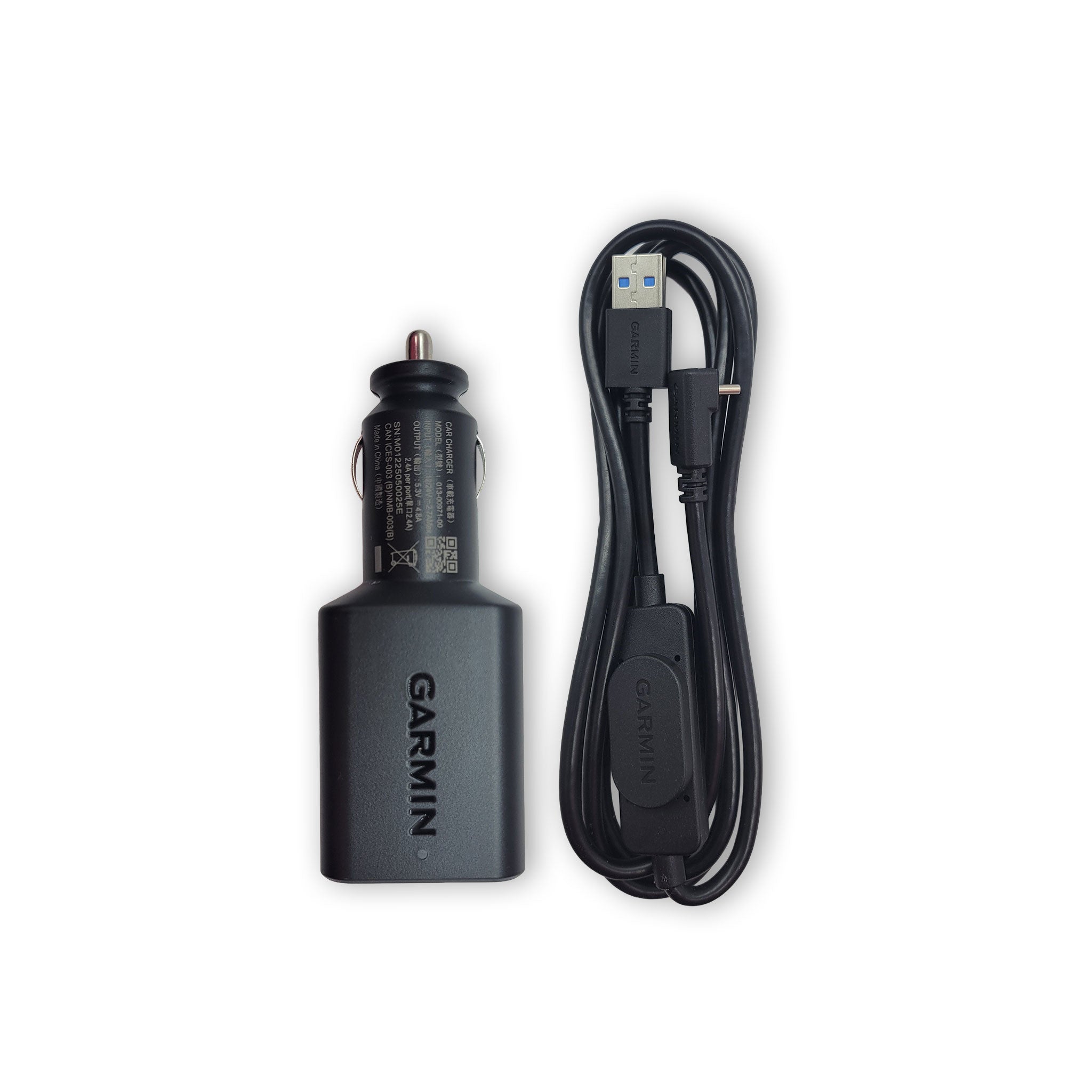 Garmin USB-C Vehicle Charger with Extra USB Port for Alpha 300i, 300, 200+ & DriveTrack 72