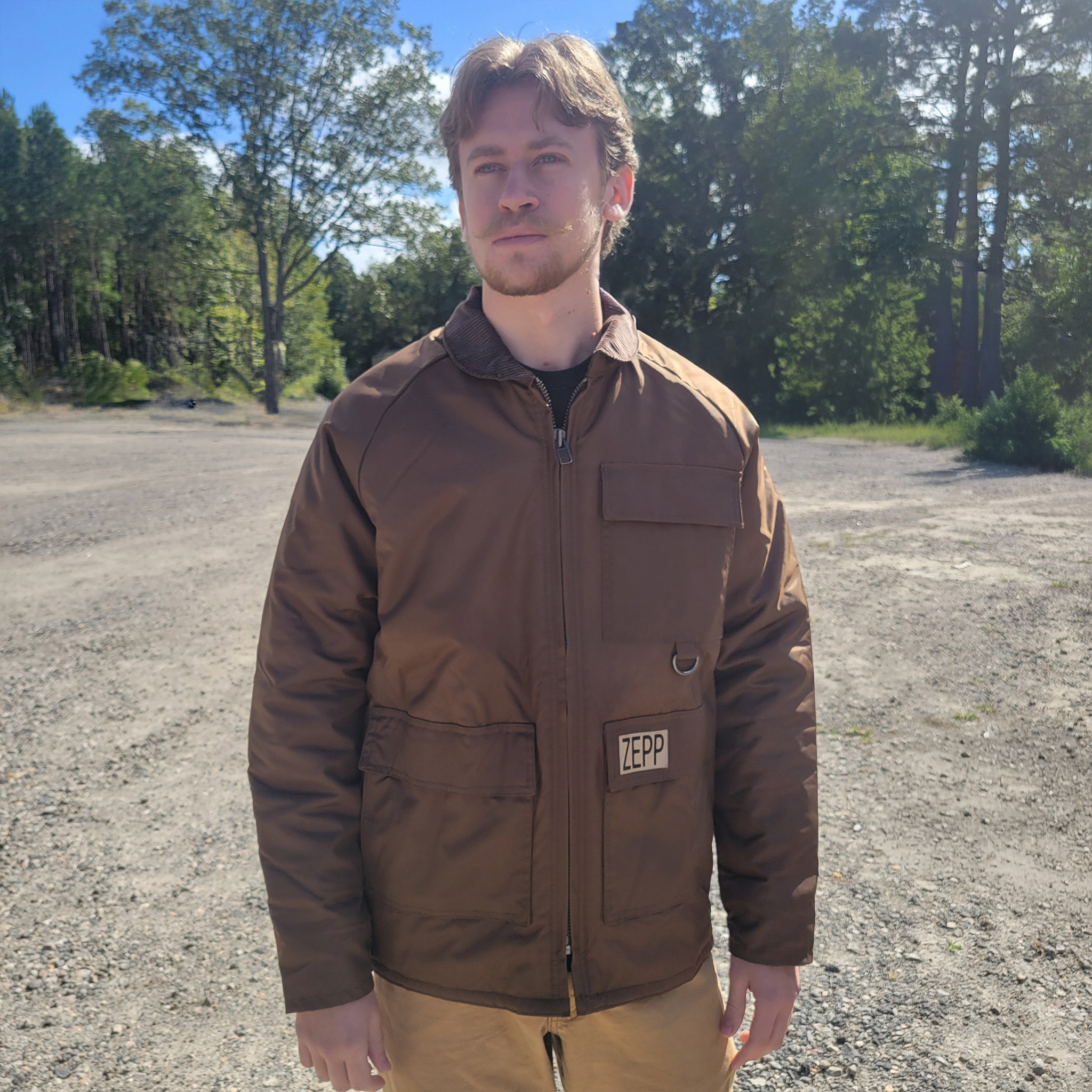 Zepp classic Jacket zipped up
